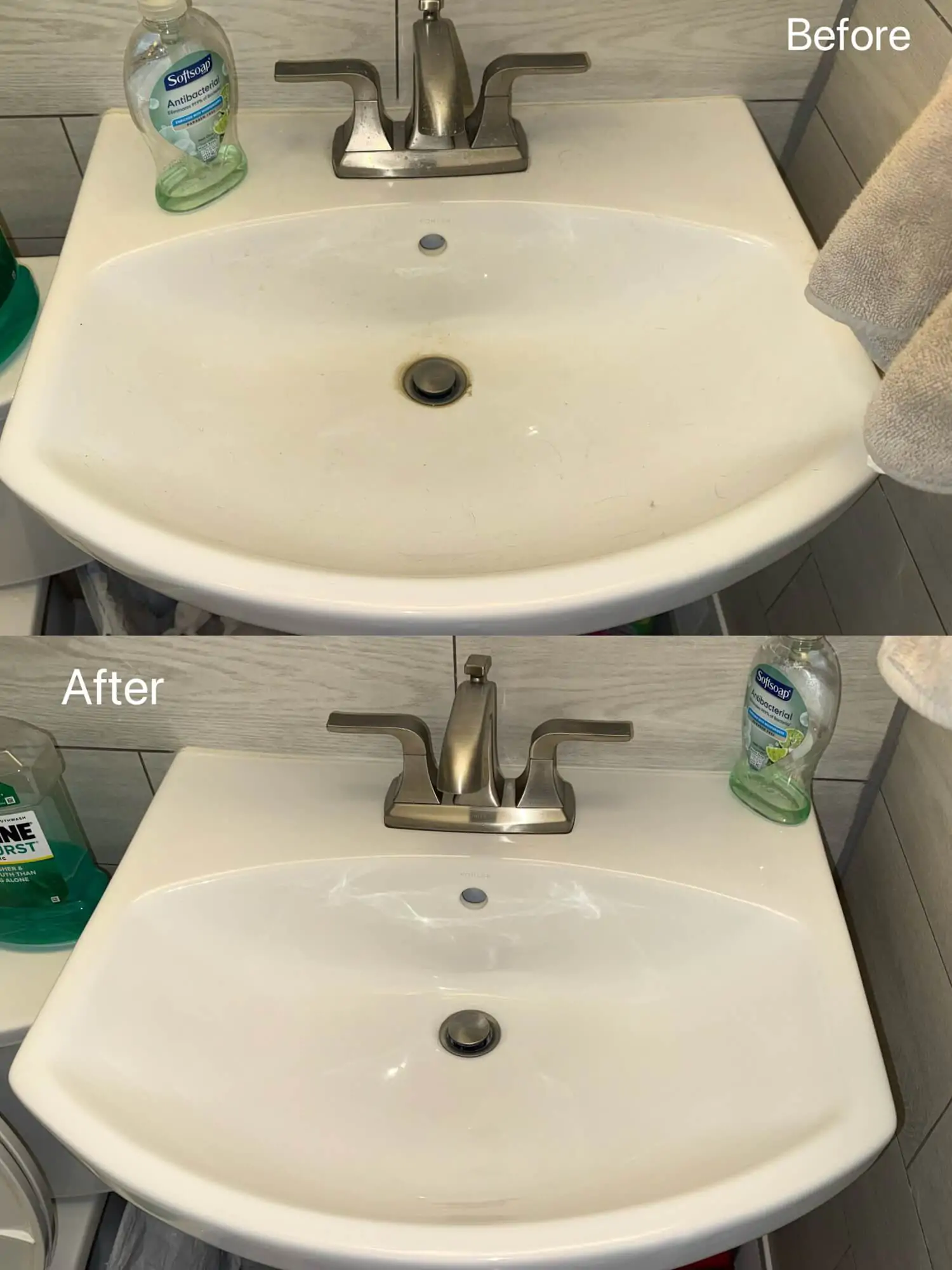 bathroom sink cleaning results waterford township