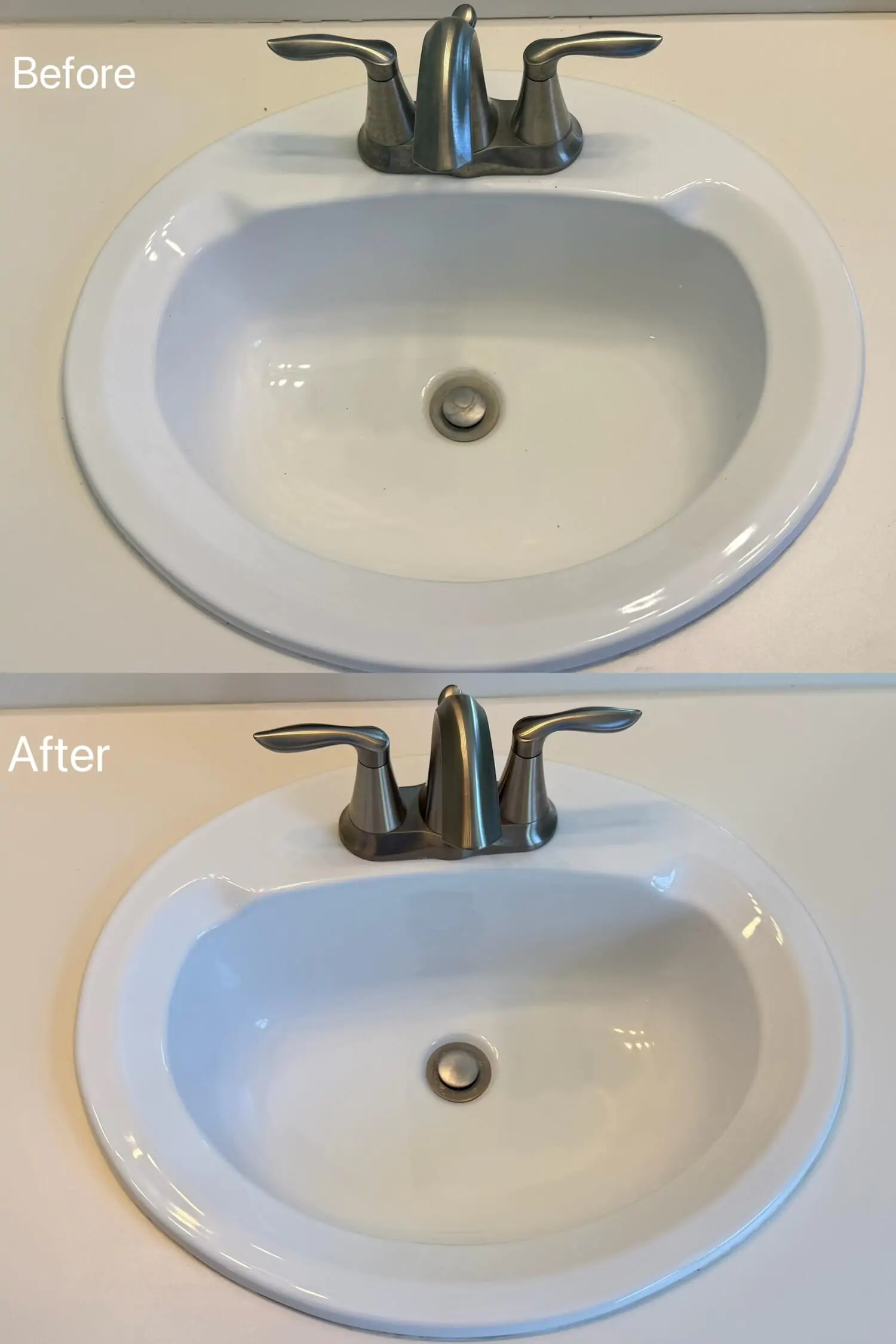 bathroom sink deep cleaning before after waterford township mi