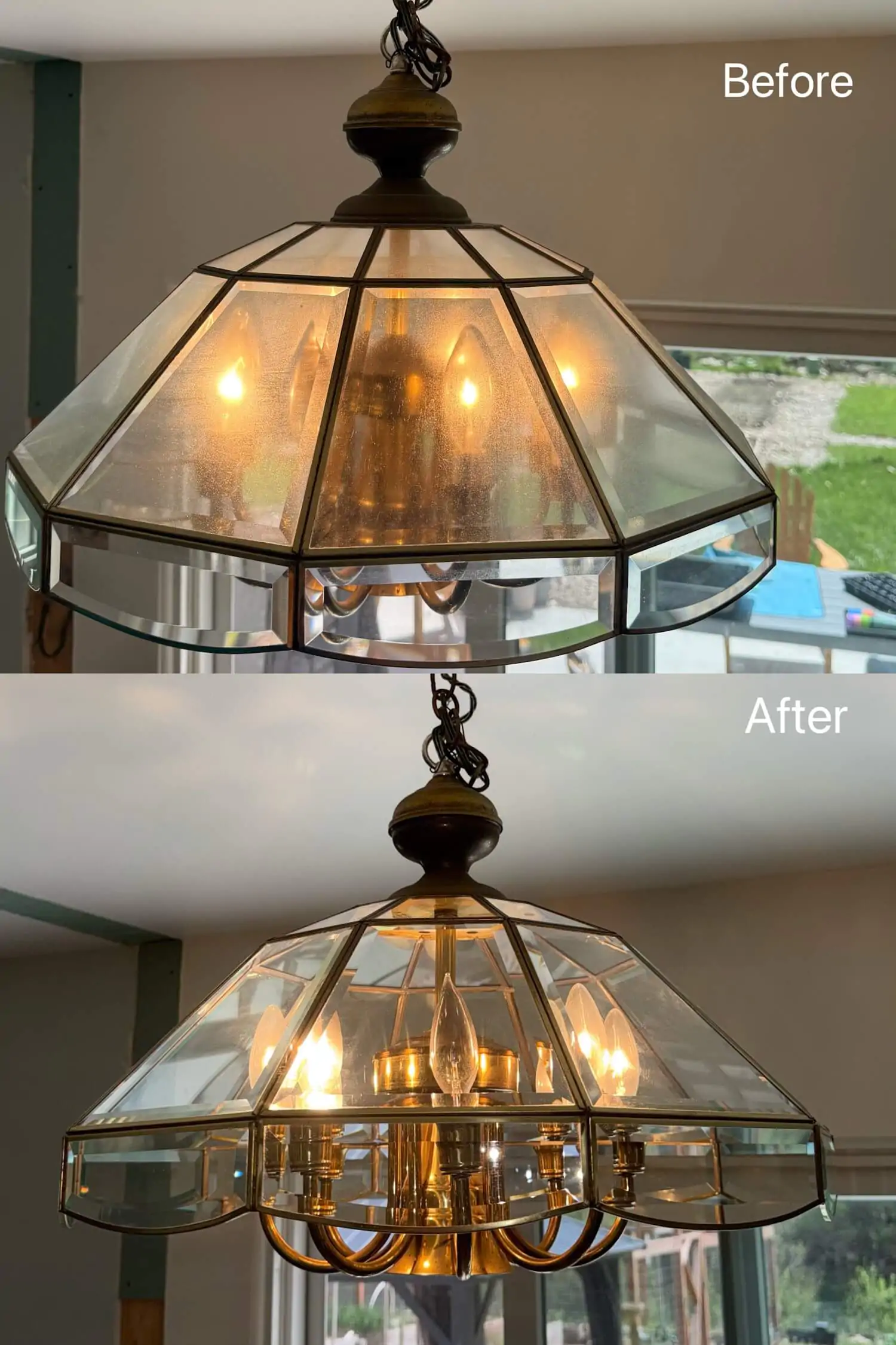 dusty glass pendant light cleaning bloomfield hills mi