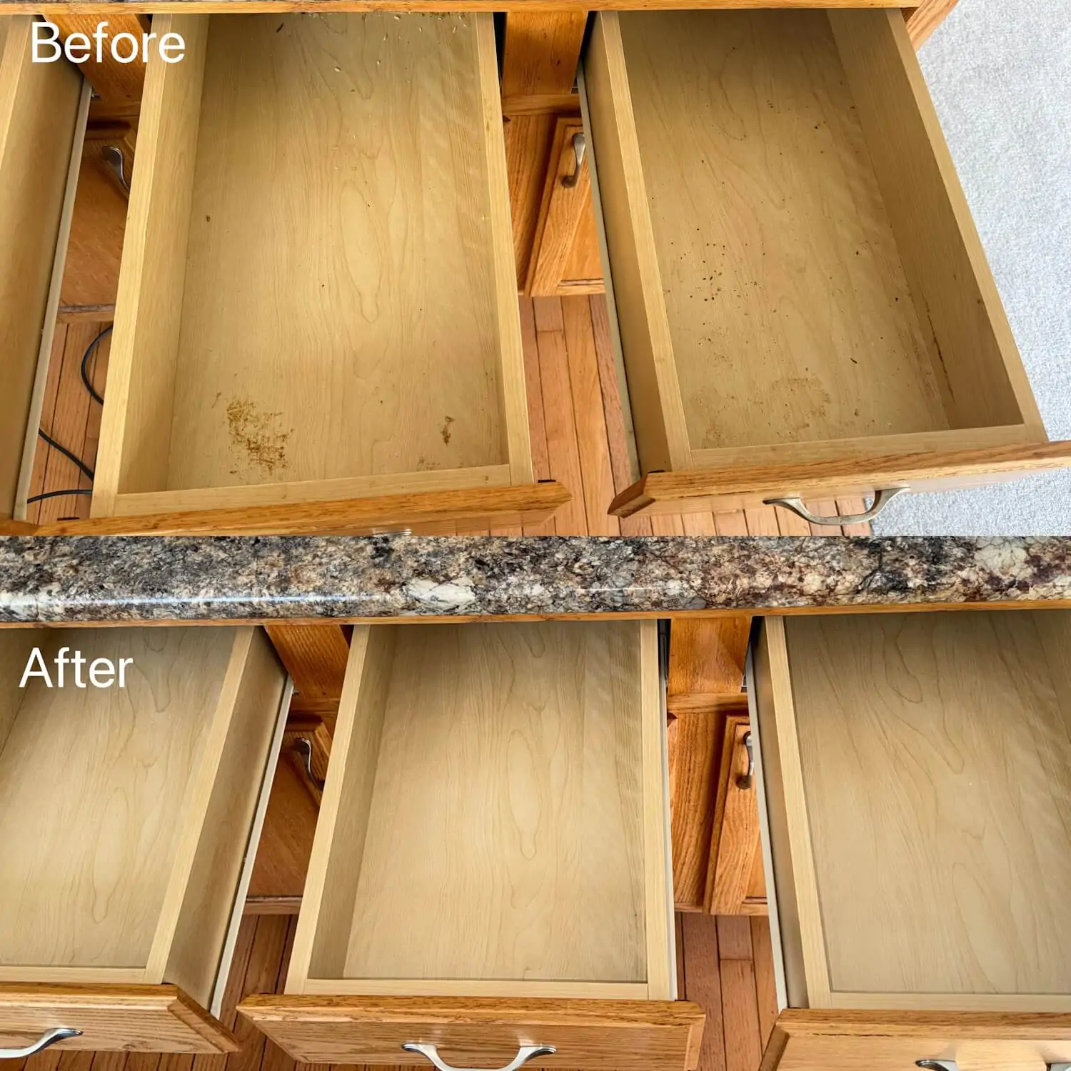 kitchen drawer interior cleaning service waterford township mi