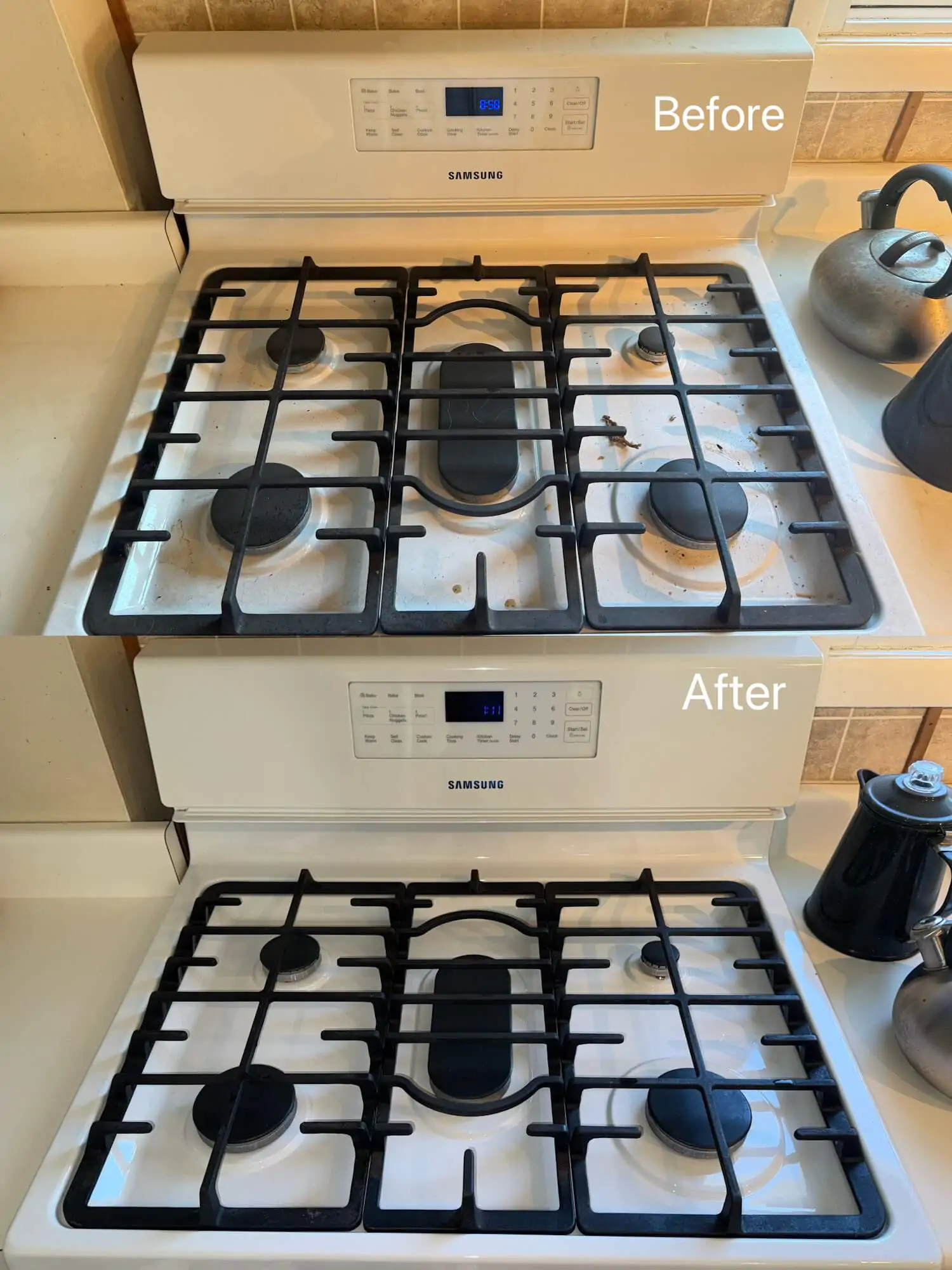 kitchen stove cleaning results waterford mi