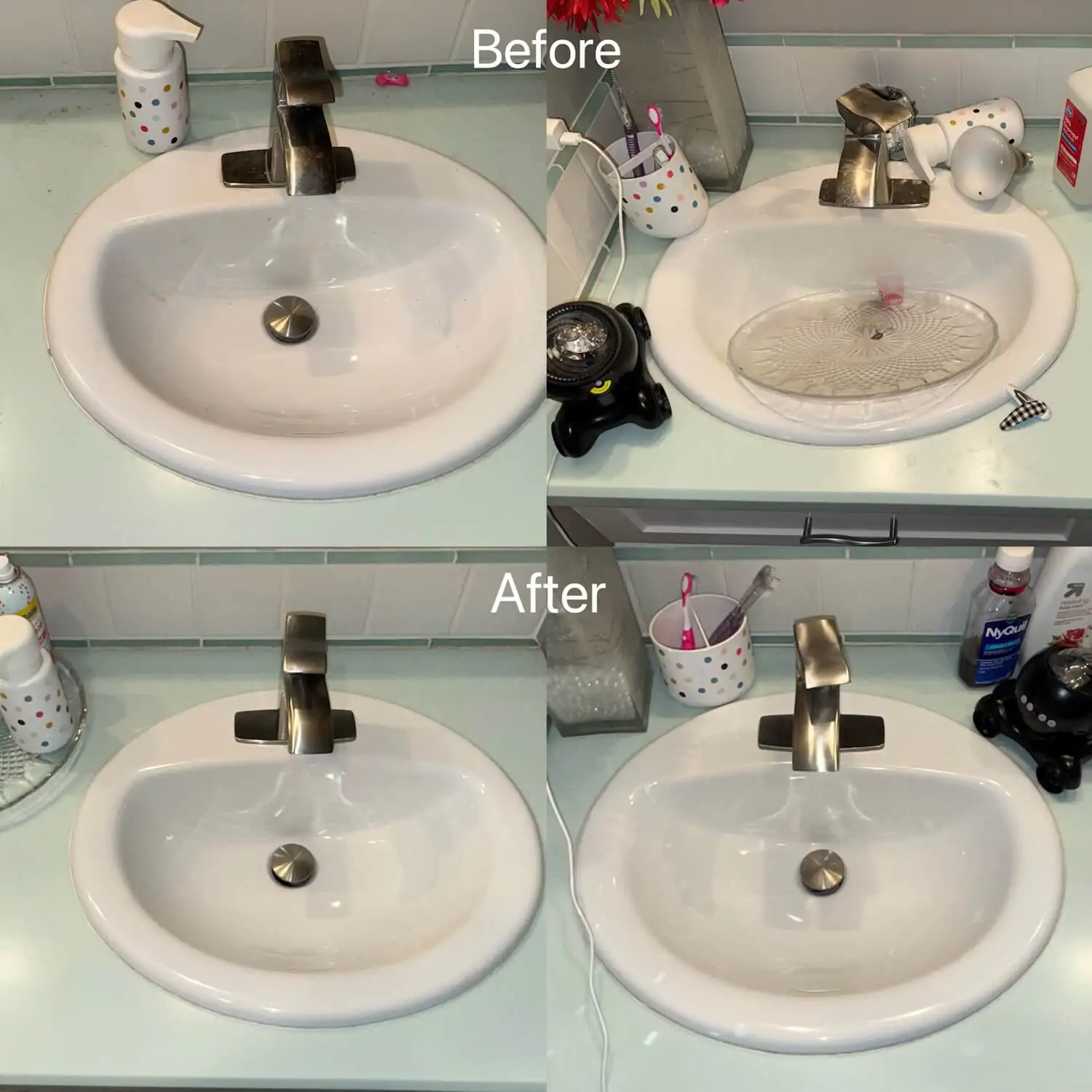vanity sink and faucet cleaning results waterford township
