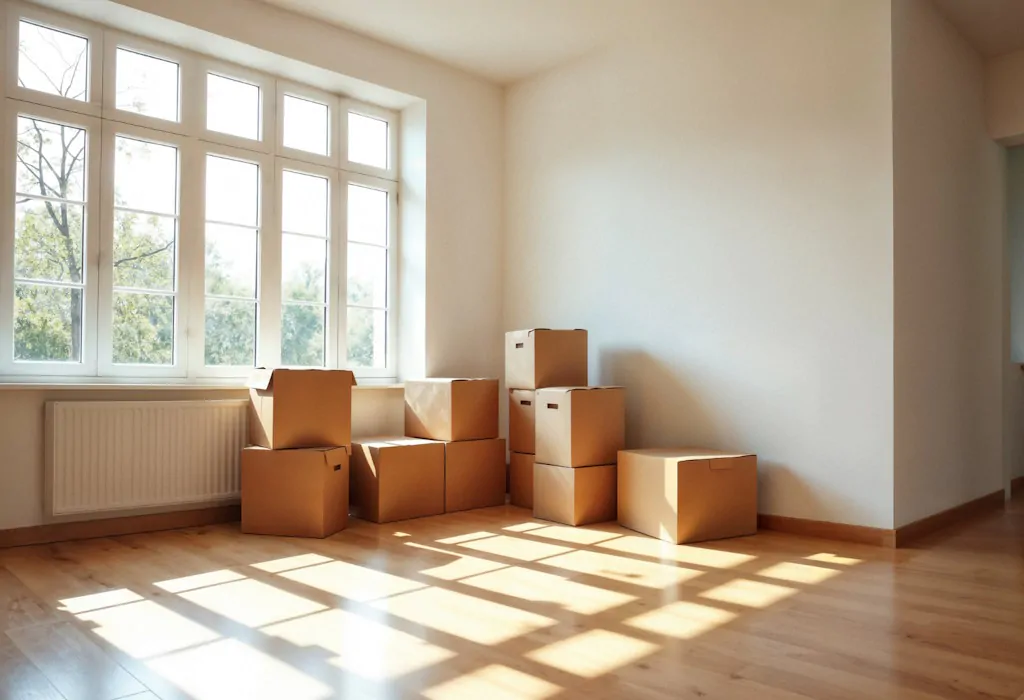 move-in cleaning checklist — clean empty home ready for new owners